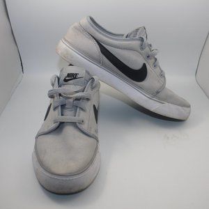 Nike Toki Low Canvas GS 'Wolf Grey' Sz 7.5